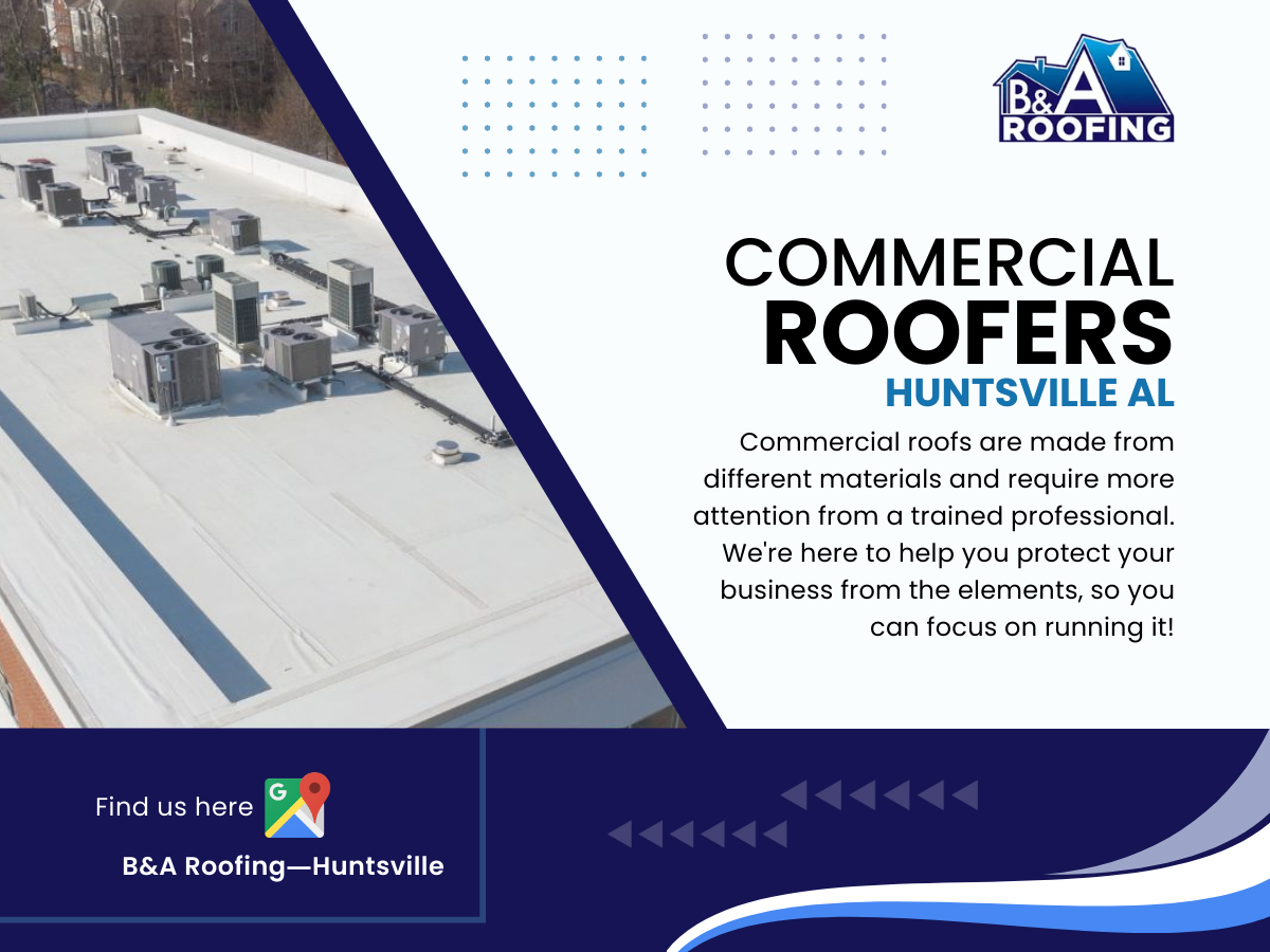 Commercial Roofers Huntsville AL